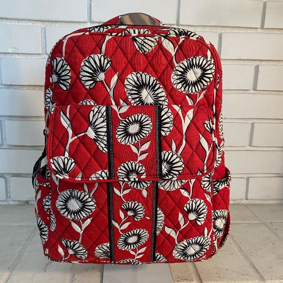 Beautiful Vera Bradley Backpack / Laptop Book Bag